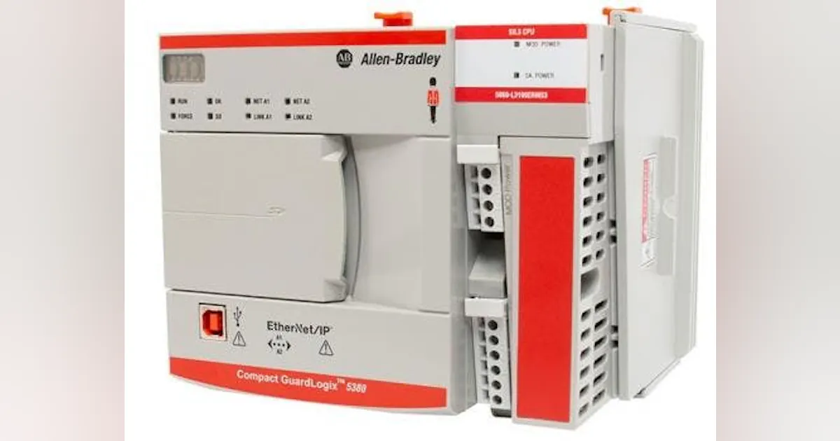 Compact GuardLogix 5380 Controllers With SIL 3 Functionality from ...