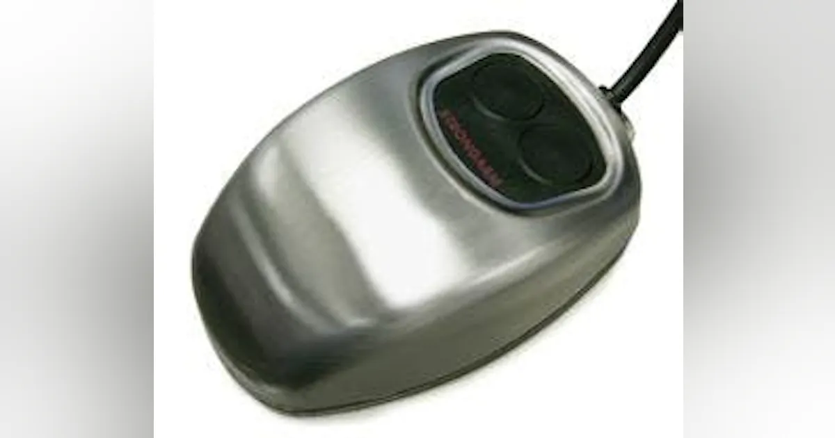 Firstcomp Mouse First Industrial-Strength Stainless Steel Mouse | New Equipment Digest