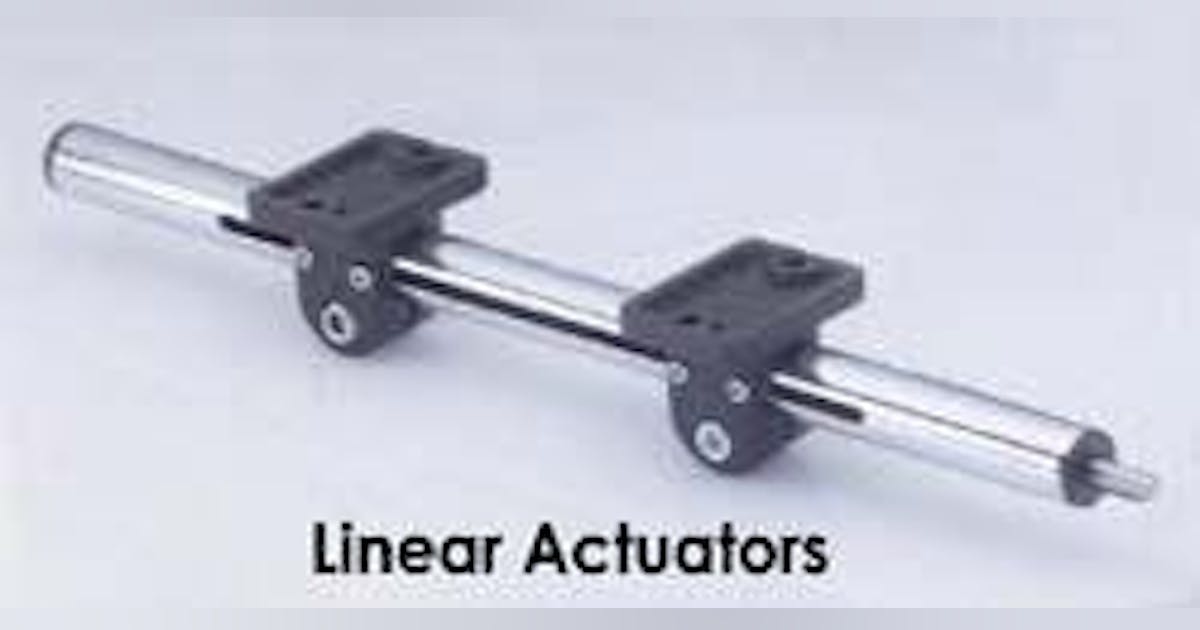Linear Actuators with Left and Right Hand Thread | New Equipment Digest