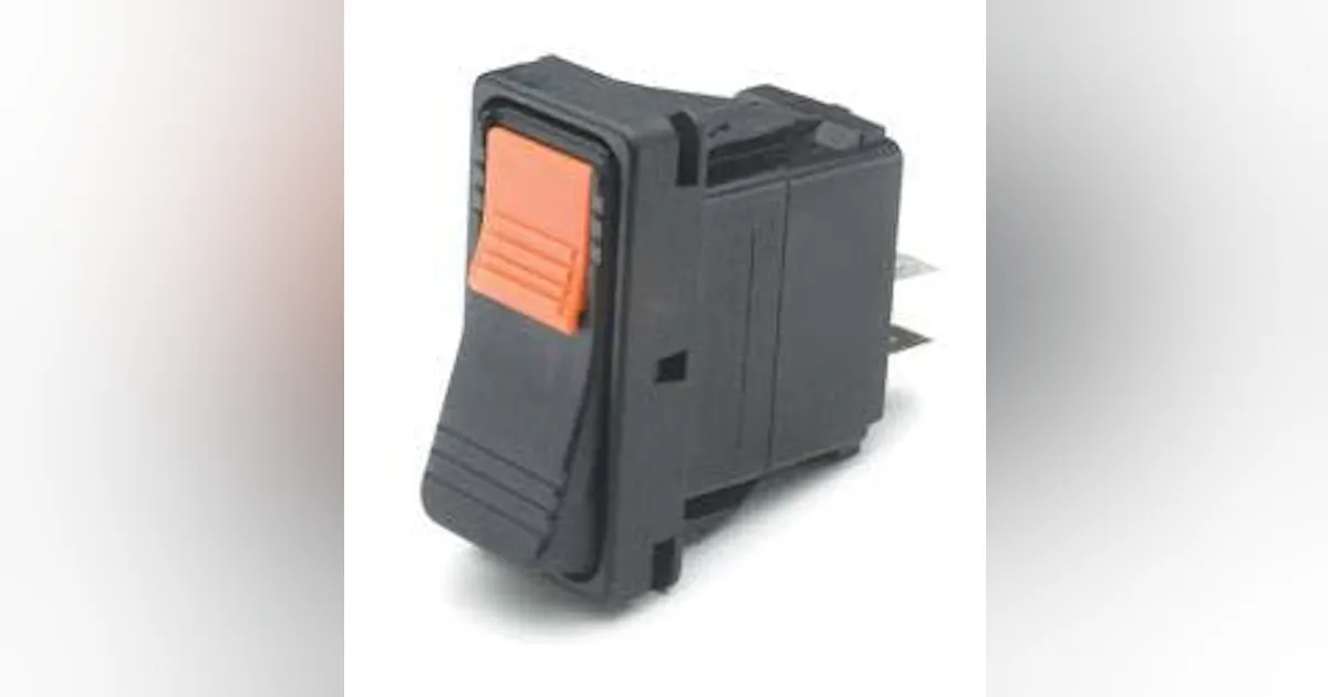 Bucket Lock Rocker Switch LOCKING ROCKER SWITCH | New Equipment Digest