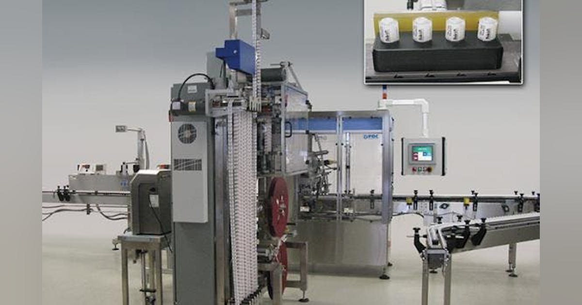 Labeler/Bander Sets Standard for Speed & Film Flow | New Equipment Digest