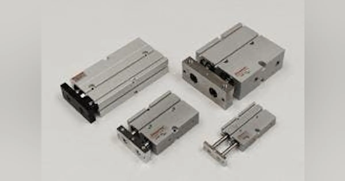 Twin Rod Air Cylinders Provide Cost-effective, Precise Linear Motion ...
