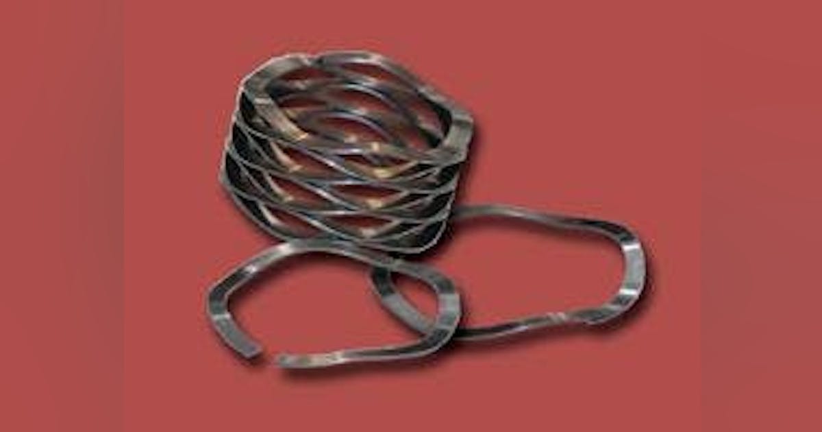 INTRODUCING WAVE SPRINGS FROM ROTOR CLIP | New Equipment Digest