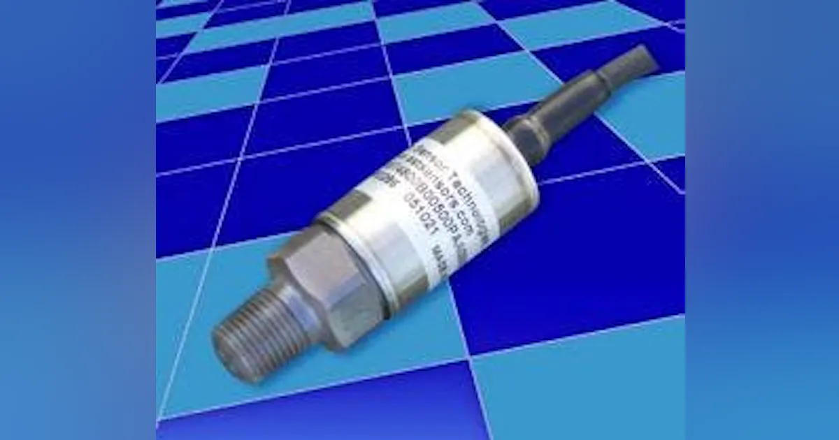 Miniature Pressure Sensor For Pressure Measurement in Confined Areas ...