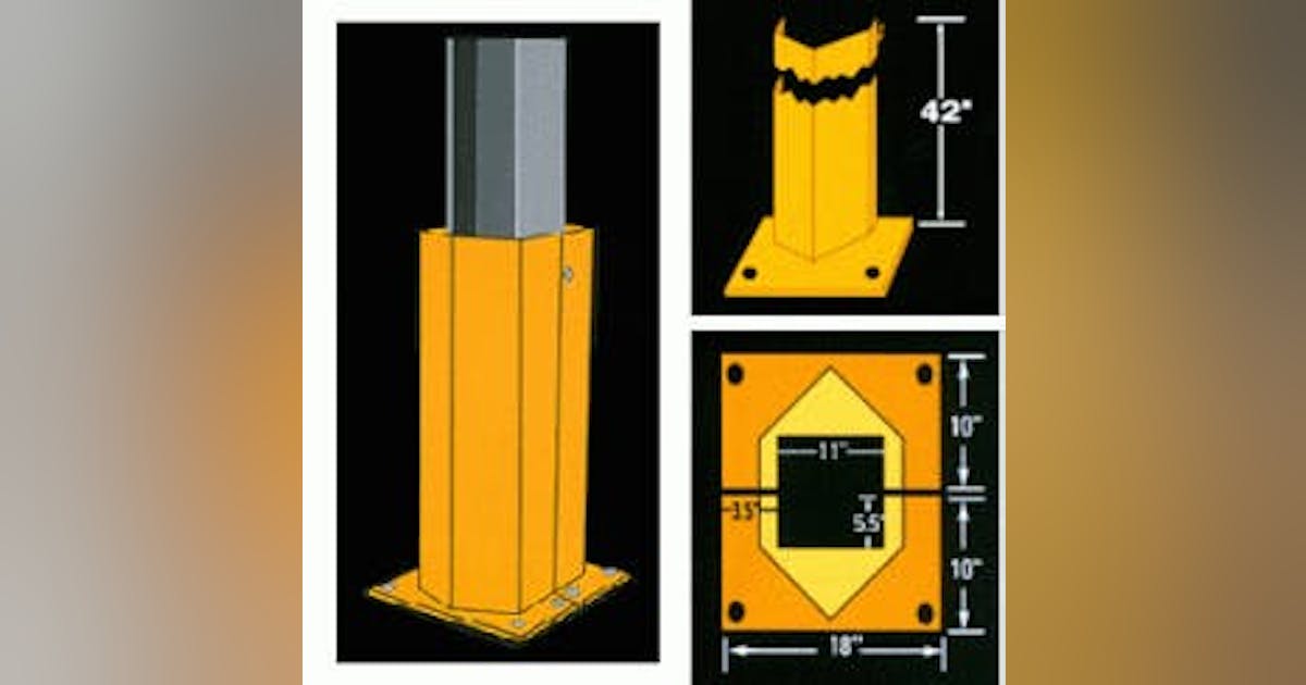 Protect Building Support Columns with Column Guards | New Equipment Digest