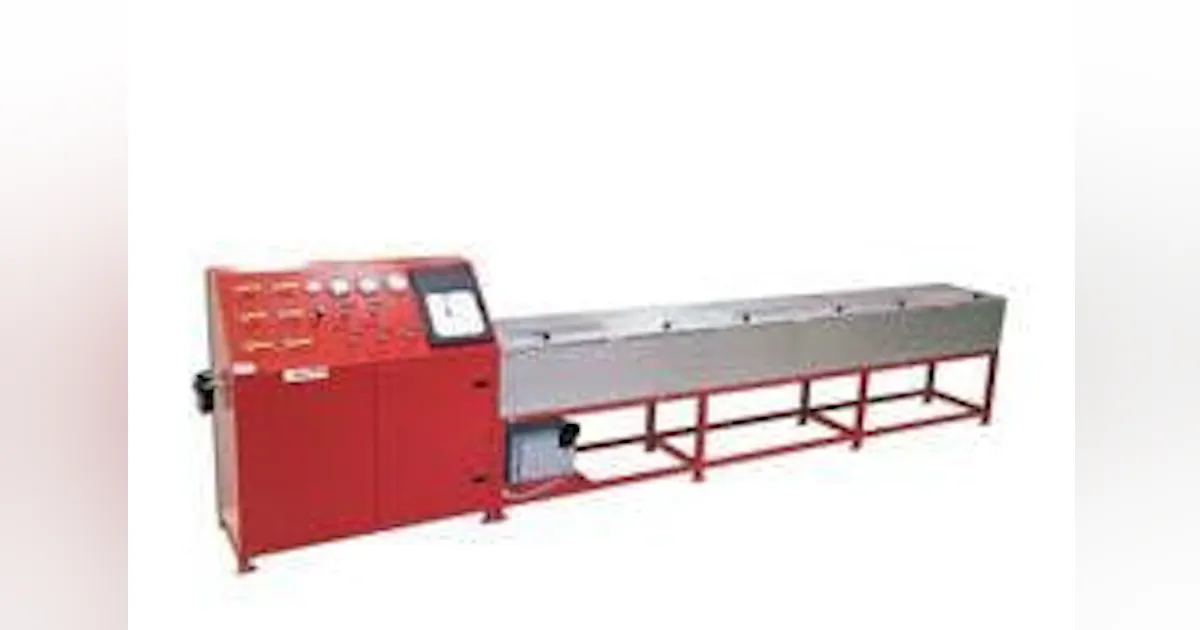 Hose Making Bench Hose Test Bench For Hydrostatic Testing Pressures To 10,000 PSI | New ...