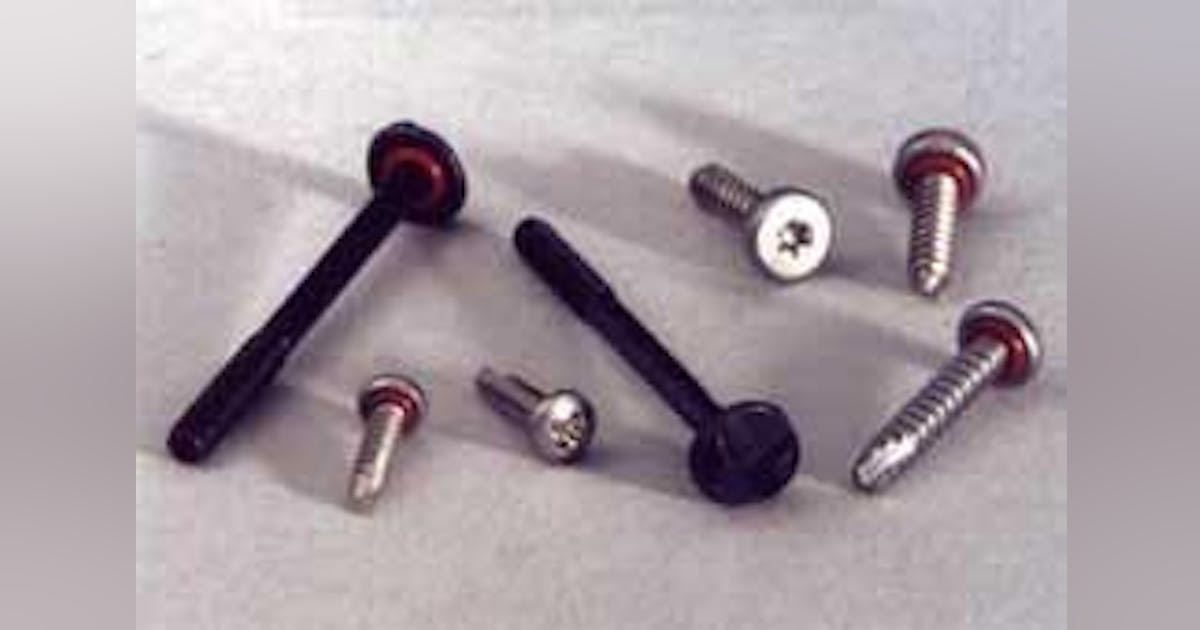 Self-Tapping, Self-Sealing Fastners | New Equipment Digest