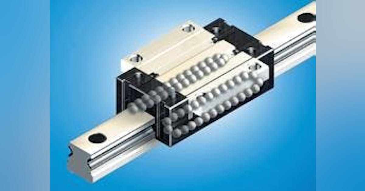 Ball Rail System Carries Heavy Loads | New Equipment Digest