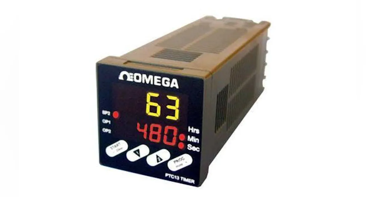Panel Mount Programmable Timer - PTC-13 | New Equipment Digest