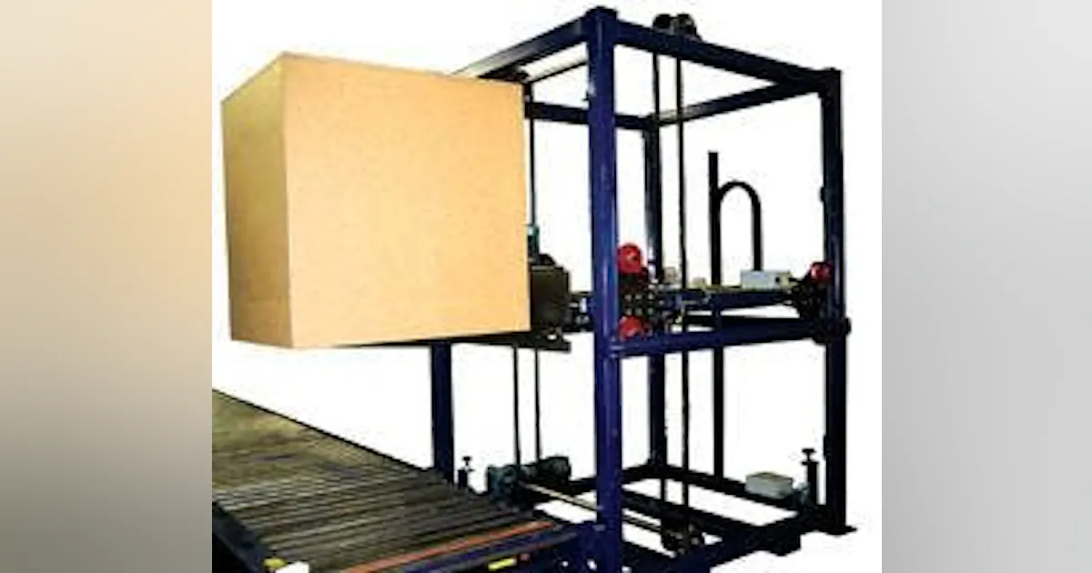 Stack Loaded Machines Stacks Unit Loads Without Pallets | New Equipment Digest