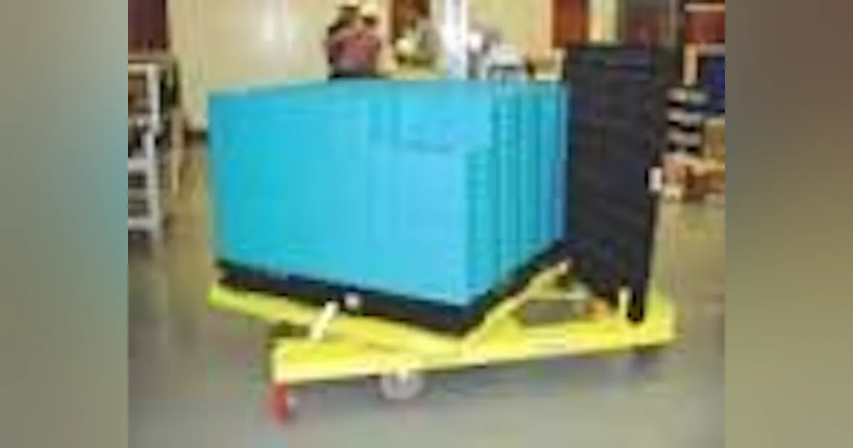 Highly Maneuverable Large-Load Cart | New Equipment Digest