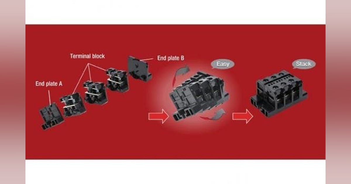 BTBH-H Easy-Stack Terminal Blocks | New Equipment Digest