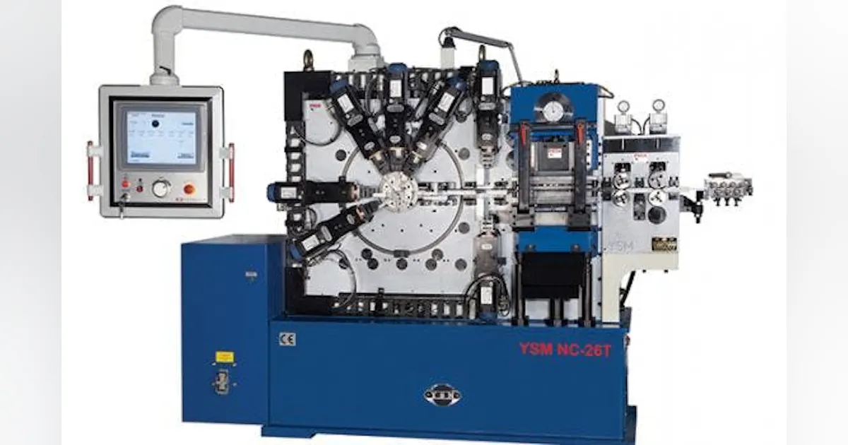 Stratiform Forming Machine Vertislide Increases Metal Forming Production | New Equipment Digest