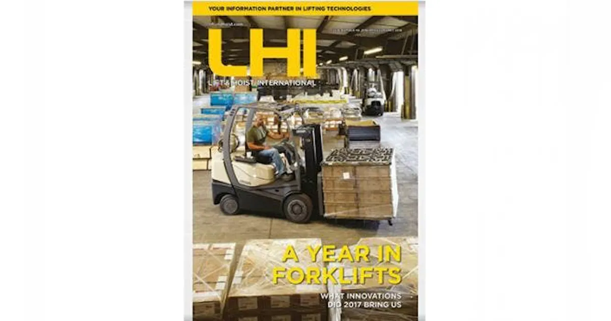 A Year in Forklifts | New Equipment Digest