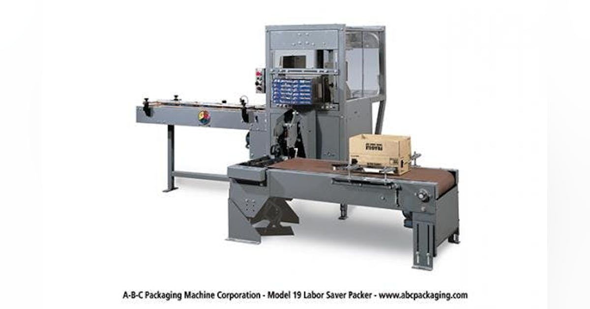 Model 19 Labor-Saving Hand Packer | New Equipment Digest