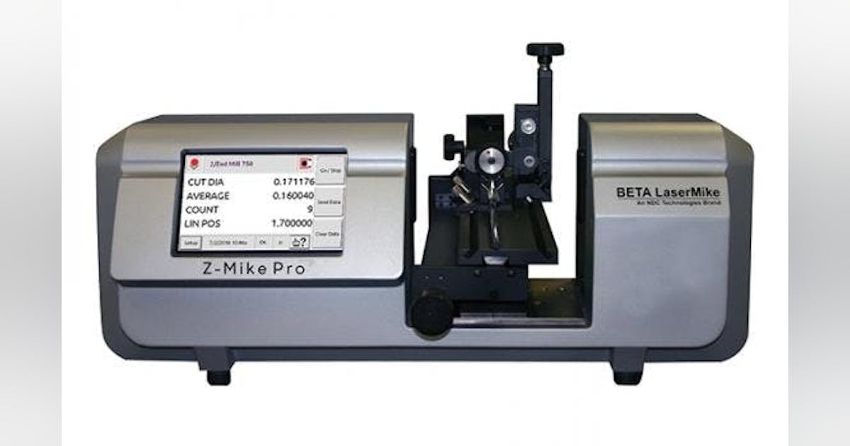 LaserMike Z-Mike Pro Gauge Off-Line Part Measurement | New Equipment Digest