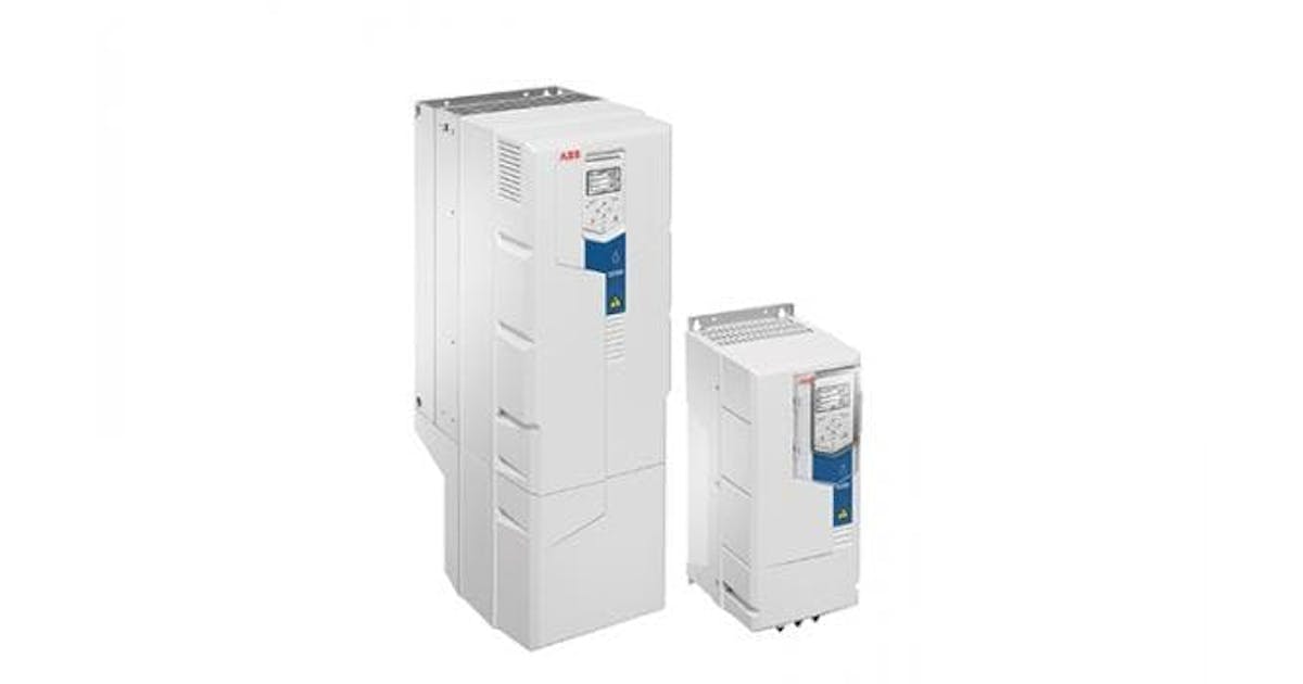 ACQ580 VFD Drives Improve Flow New Equipment Digest