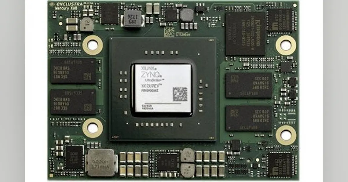 Mercury+ XU8 High Bandwidth MPSoC Module | New Equipment Digest