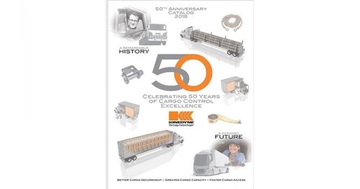 Kinedyne's 50thAnniversary Catalog New Equipment Digest