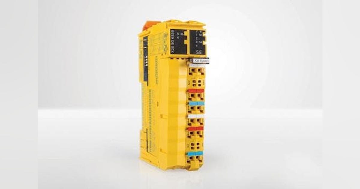 Safety Module Saves Space | New Equipment Digest