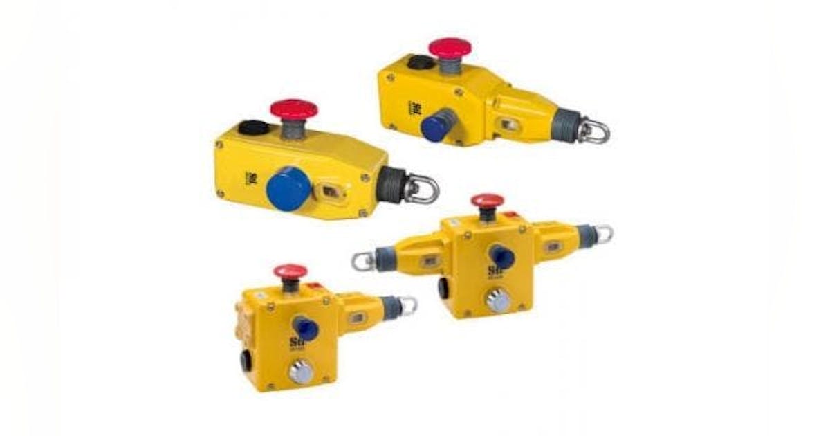 ER Series of Rope Pull Emergency Stop Switches | New Equipment Digest