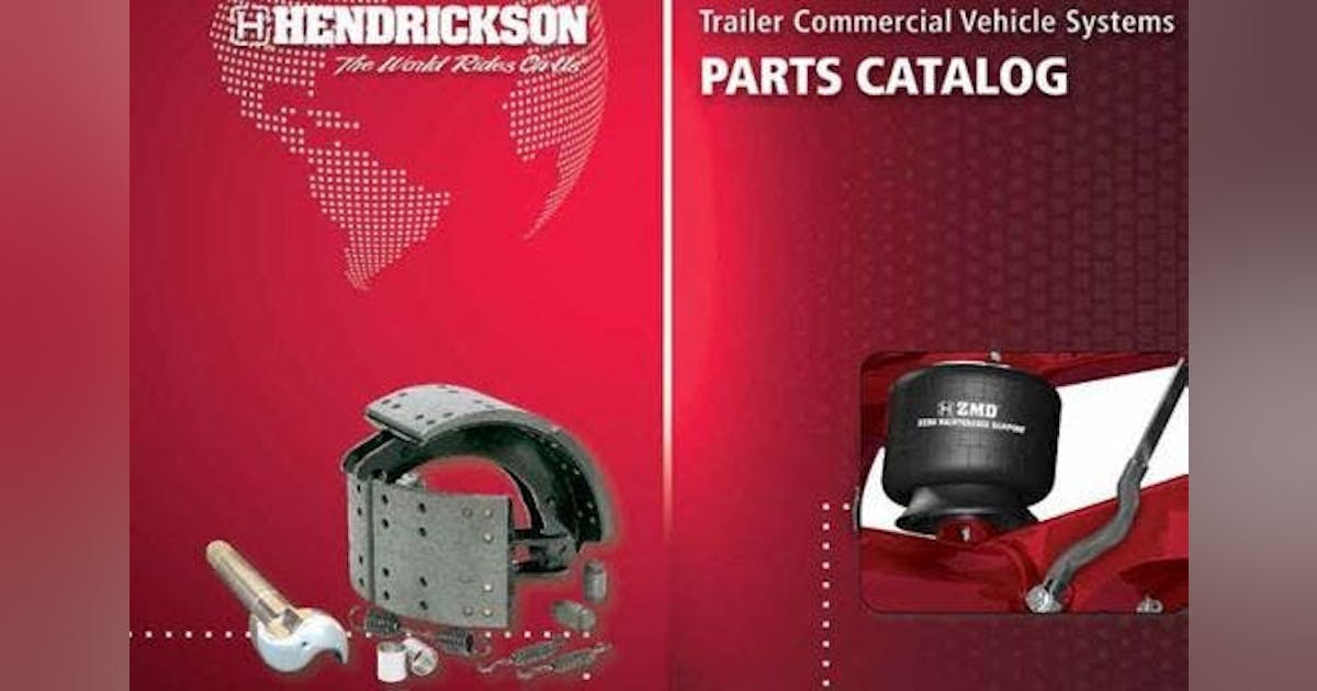 Hendrickson Trailer Parts Digital Catalog New Equipment Digest