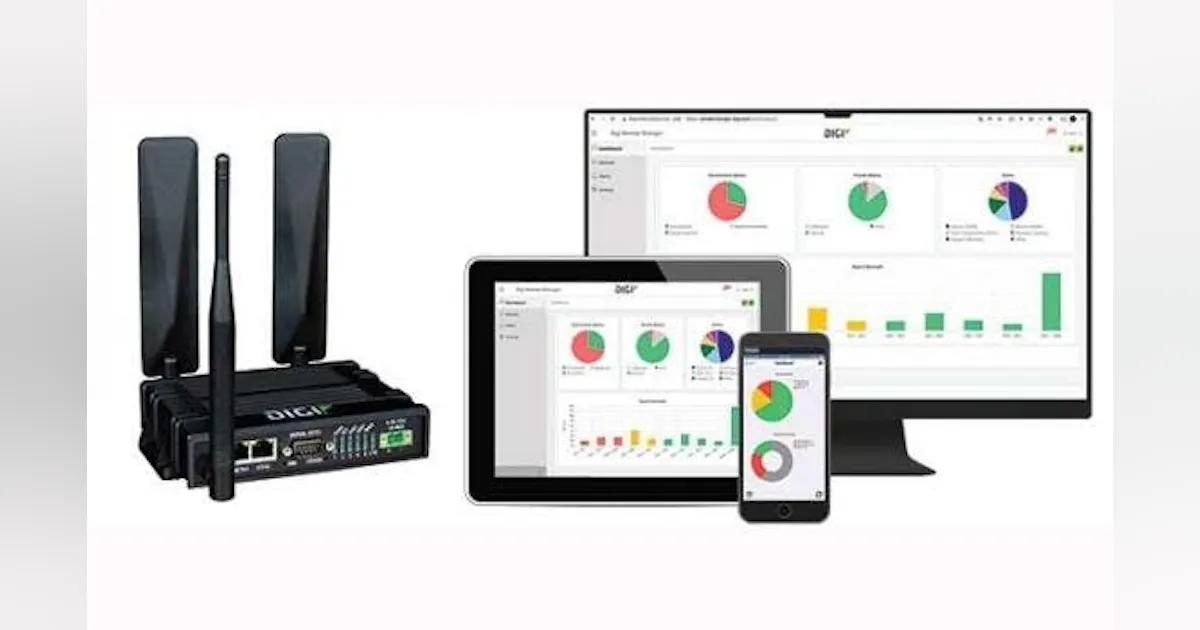 Remote Location Monitoring Versatile Router for Remote Location Monitoring | New Equipment Digest