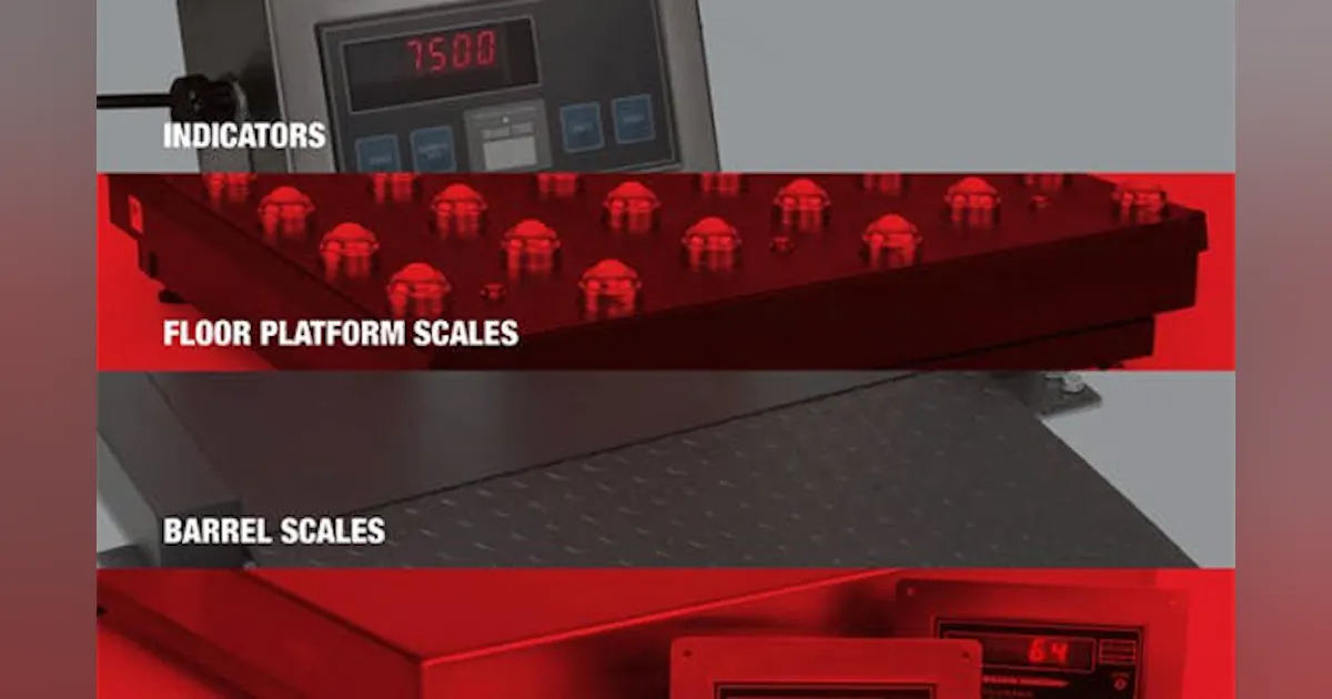 Dighest Scale Full-Line Scales & Parts Catalog | New Equipment Digest