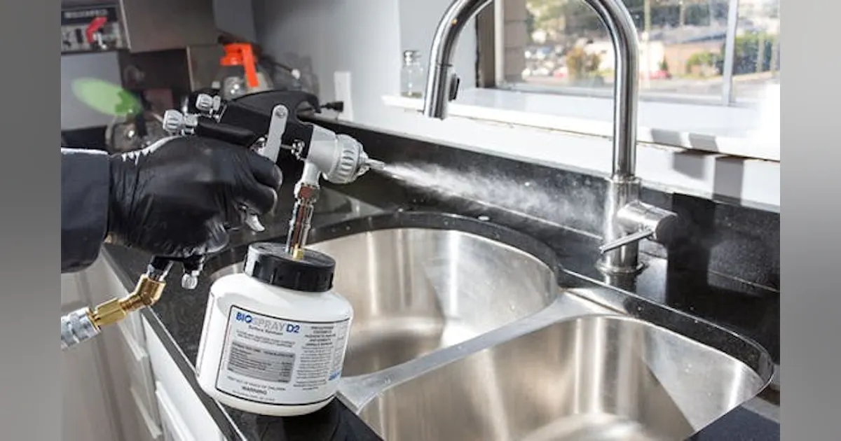 BioSpray-10-C Portable Surface Sanitation | New Equipment Digest