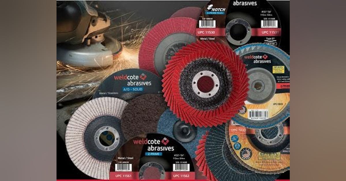 Catalog Weldcote Abrasives New Equipment Digest