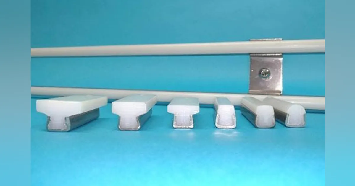 UHMW and Aluminum Guide Rails | New Equipment Digest
