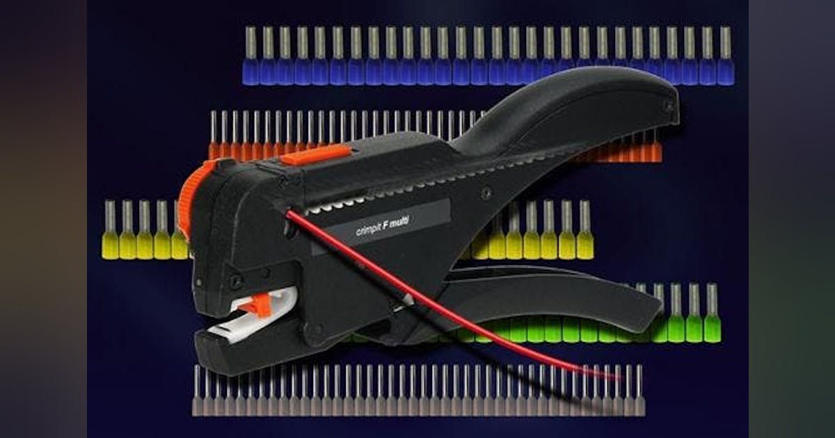 Crimpit F Multi Auto-Loading Wire Prep Tool | New Equipment Digest
