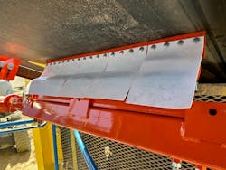 Slick, heavy-duty deflector shields improve performance from wet applications that experience buildup. Slick, heavy-duty deflector shields improve performance from wet applications that experience buildup.