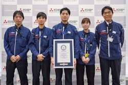 The project team with the Guinness World Records certificate in Hyogo, Japan. The project team with the Guinness World Records certificate in Hyogo, Japan.
