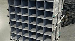 Creform bagged compartment kitting cart Creform bagged compartment kitting cart