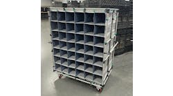 Creform bagged compartment kitting cart Creform bagged compartment kitting cart