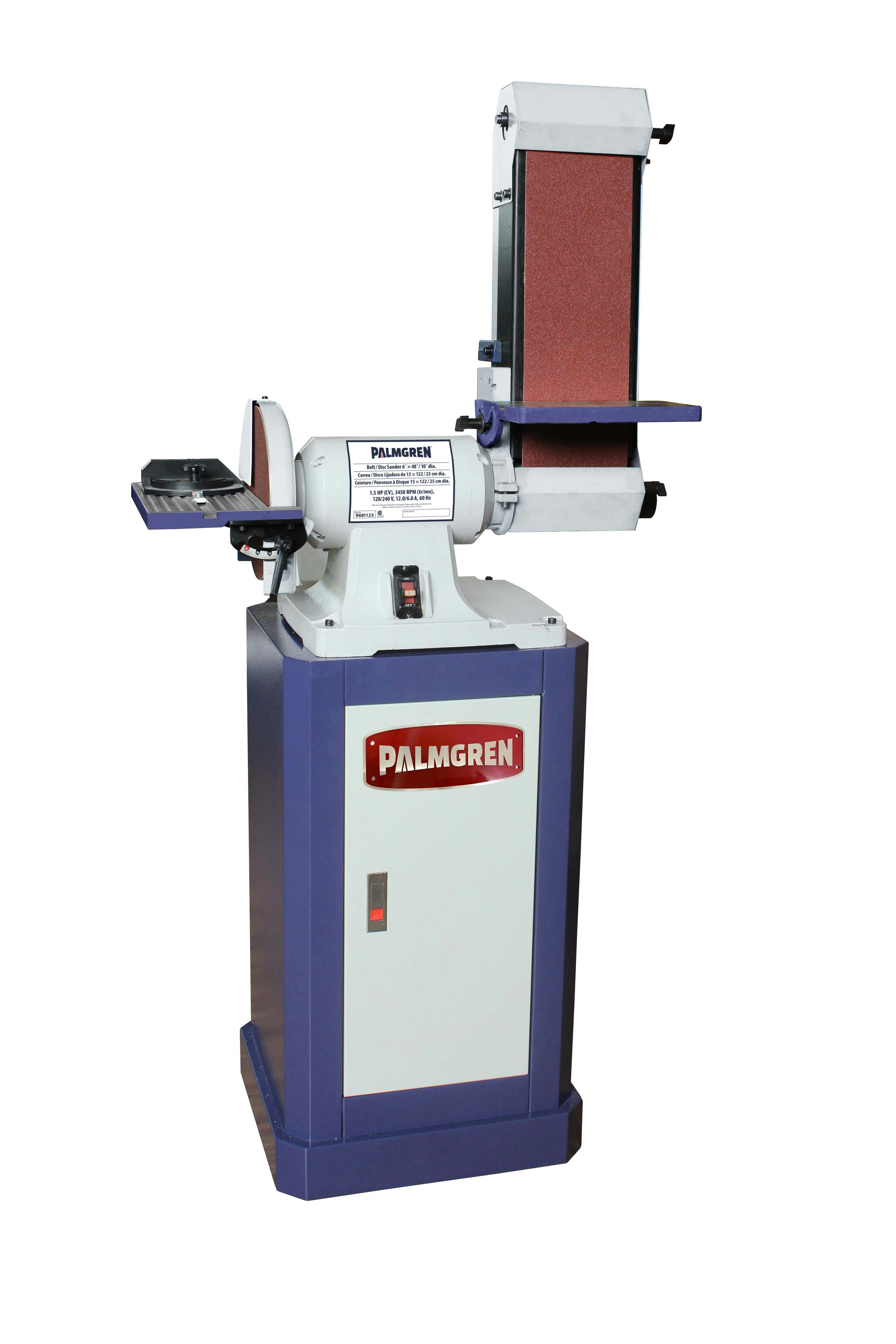 #9681123 combination 6-inch x 10-inch universal finishing machine