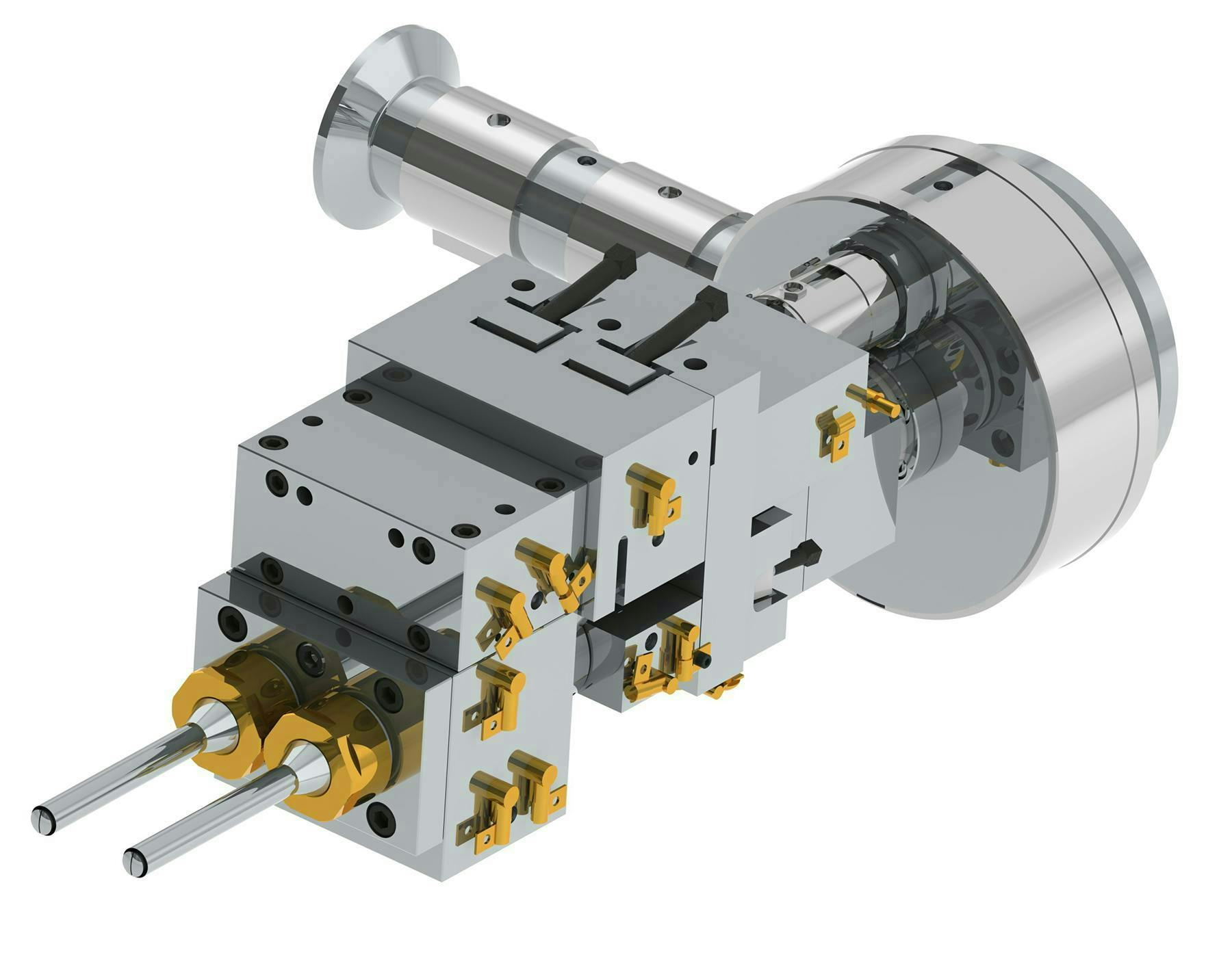 Dual Output Corrugating Head