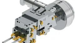 Dual Output Corrugating Head Dual Output Corrugating Head