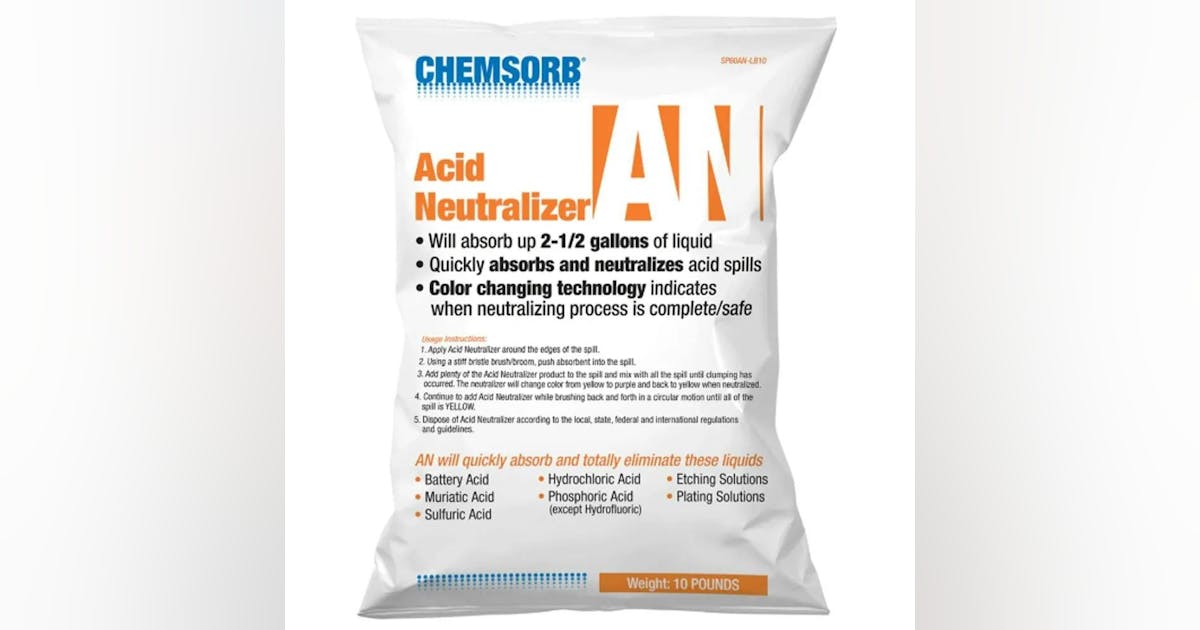 CHEMSORB Acid Neutralizer | New Equipment Digest