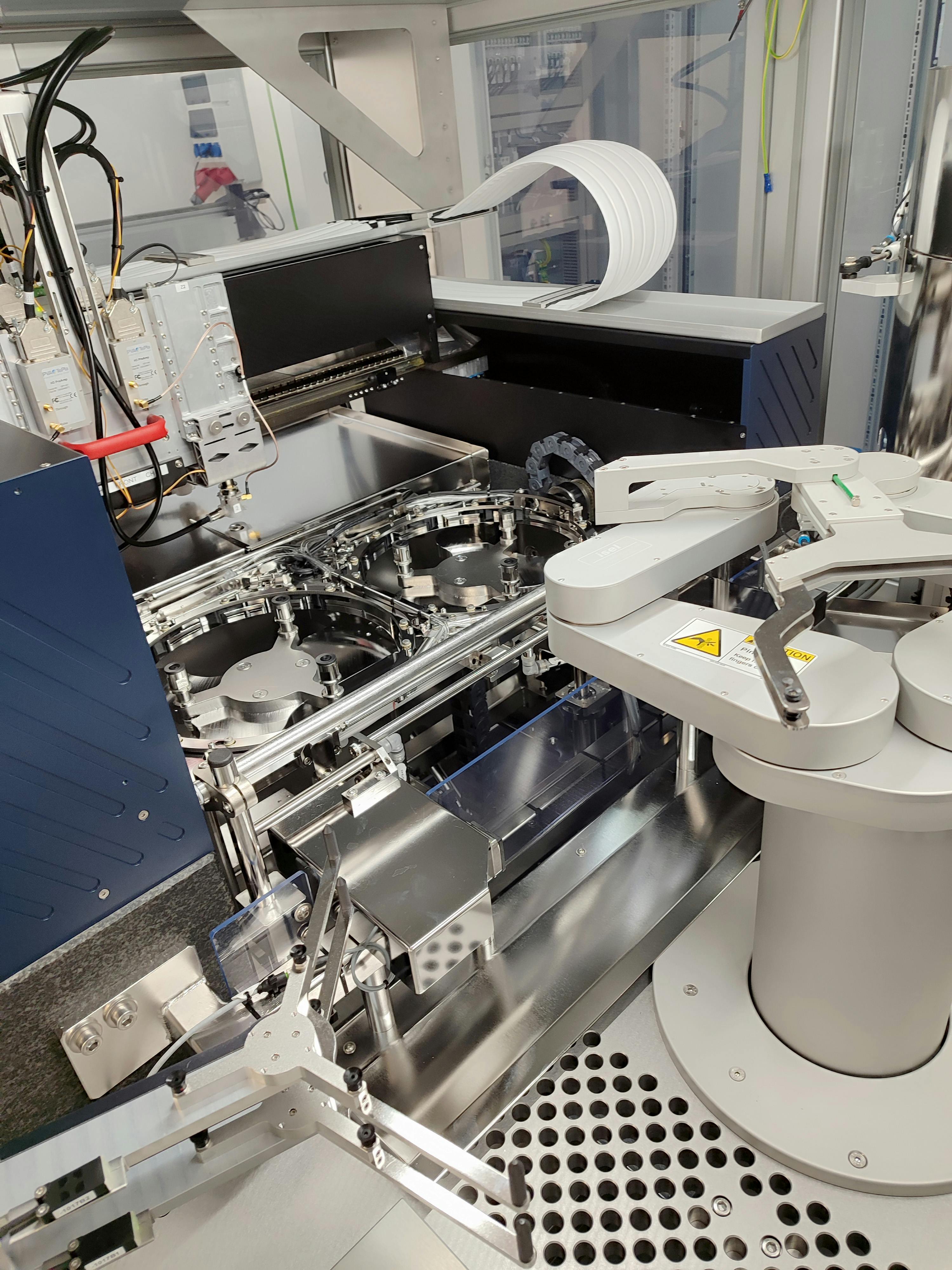 SAM uses ultrasound waves to non-destructively examine internal structures, interfaces, and surfaces of opaque substrates.