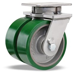 Hamilton Caster Spinfinity Super Endurance Dual Wheel Caster (ZFSEC2) Series Hamilton Caster Spinfinity Super Endurance Dual Wheel Caster (ZFSEC2) Series