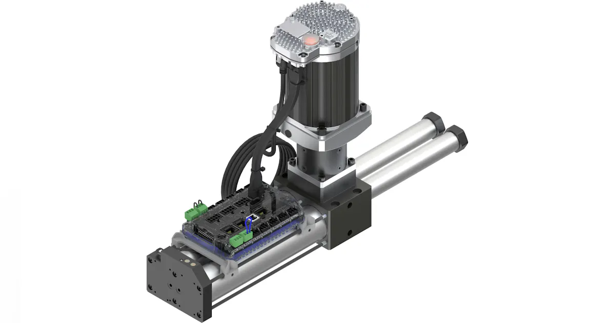 Remote Drive Controller ERDP Remote Drive Electrifies Pneumatic Actuators | New Equipment Digest
