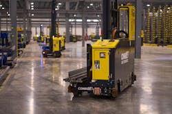 CS&W, a metal supplier, incorporated Automated Guided Vehicles (AGVs) and transitioned from its facility of 80 years to a new state-of-the-art depot. CS&W, a metal supplier, incorporated Automated Guided Vehicles (AGVs) and transitioned from its facility of 80 years to a new state-of-the-art depot.