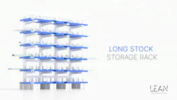 Long Stock Storage Rack