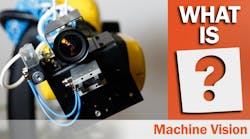 Machine vision attachment on industrial robot Machine vision attachment on industrial robot