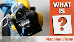 Machine vision attachment on industrial robot Machine vision attachment on industrial robot