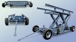 ATI Mobile Lift trailer for fighter jet