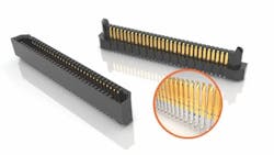 Samtec ERF6 and ERM6 Series of board-to-board connectors Samtec ERF6 and ERM6 Series of board-to-board connectors