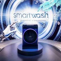 Henkel Smartwash technology concept at CES 2025. Henkel Smartwash technology concept at CES 2025.